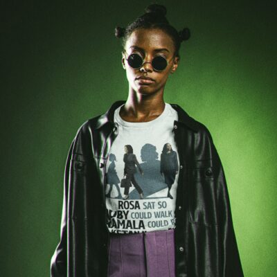 Alternative view of Rosa Sat so Ruby Could Walk so Kamala Could Run so Ketanji Could Rule Shirt - Feminism T-Shirt for Women