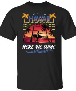 3. Dubai Here We Come (Love Hawaii), Black, Unisex T-Shirt