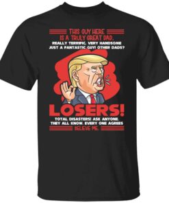 4VT. Trump This Guy Here 4, Black, Unisex T-Shirt