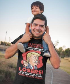 Alternative view of This Guy Here Is A Truly Great Dad Really Terrific Very Handsome Believe Me Funny Trump T-Shirt - Dad Trump Shirt