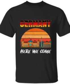 3. Germany Here We Come 5, Black, Unisex T-Shirt