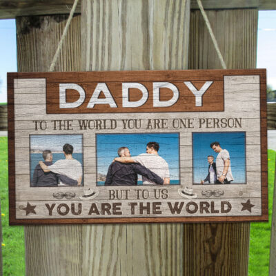Wooden Door Sign