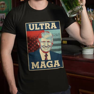 Alternative view of Ultra Maga Proud Ultra-Maga Trump President T-Shirt