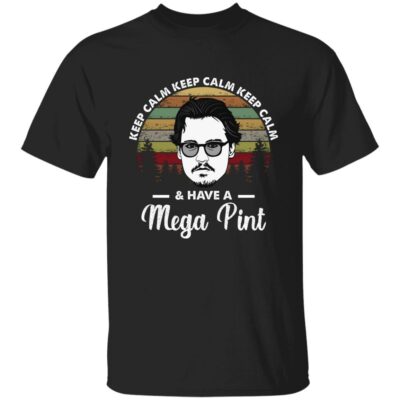 7O. Keep Calm 3, Black, Unisex T-Shirt