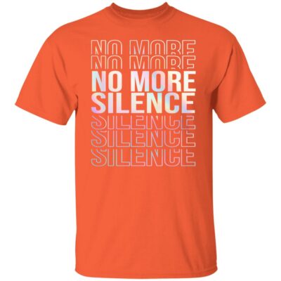 No More Silence, Orange, Unisex T-Shirt