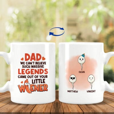 15 oz. White Mug