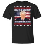 4VT. Trump The Media Tried, Black, Unisex T-Shirt 4VT. Trump The Media Tried, Black, Unisex T-Shirt