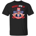6VT. Biden Merry 4th Of Father 3, Black, Unisex T-Shirt 6VT. Biden Merry 4th Of Father 3, Black, Unisex T-Shirt