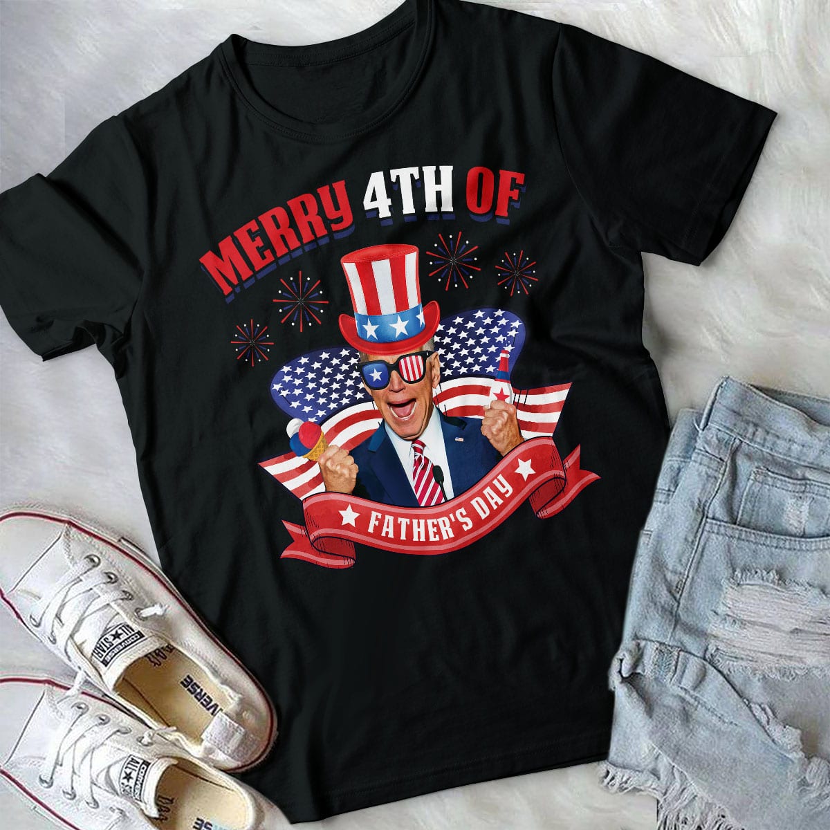 6VT. Biden Merry 4th Of Father shirt mk2