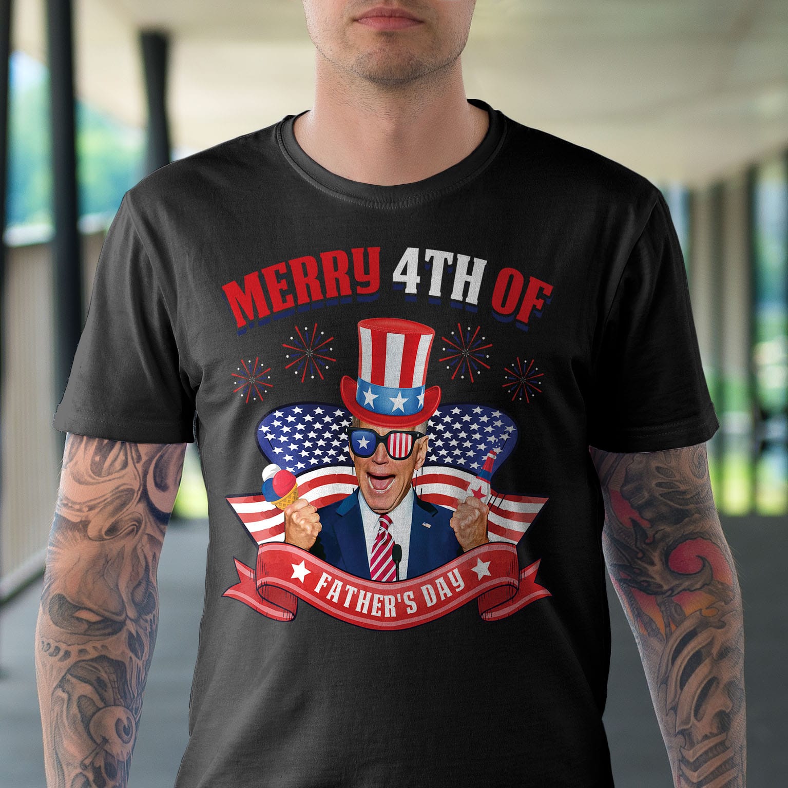 6VT. Biden Merry 4th Of Father shirt mk1