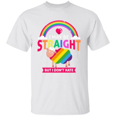 2Th. May Be I Straight 4, White, Unisex T-Shirt