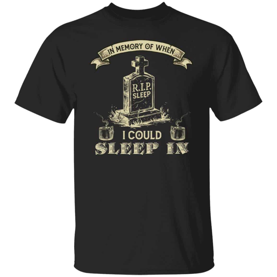 sleep 1, Black, Unisex T-Shirt