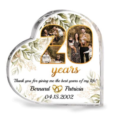 Heart Acrylic Plaque