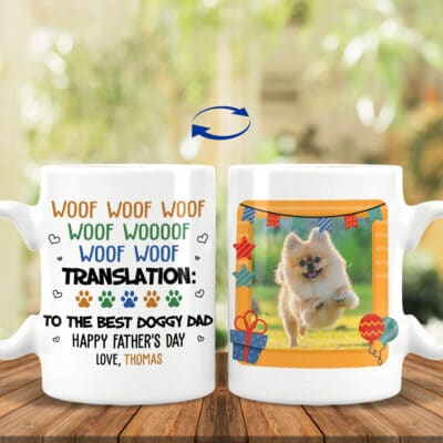 15 oz. White Mug