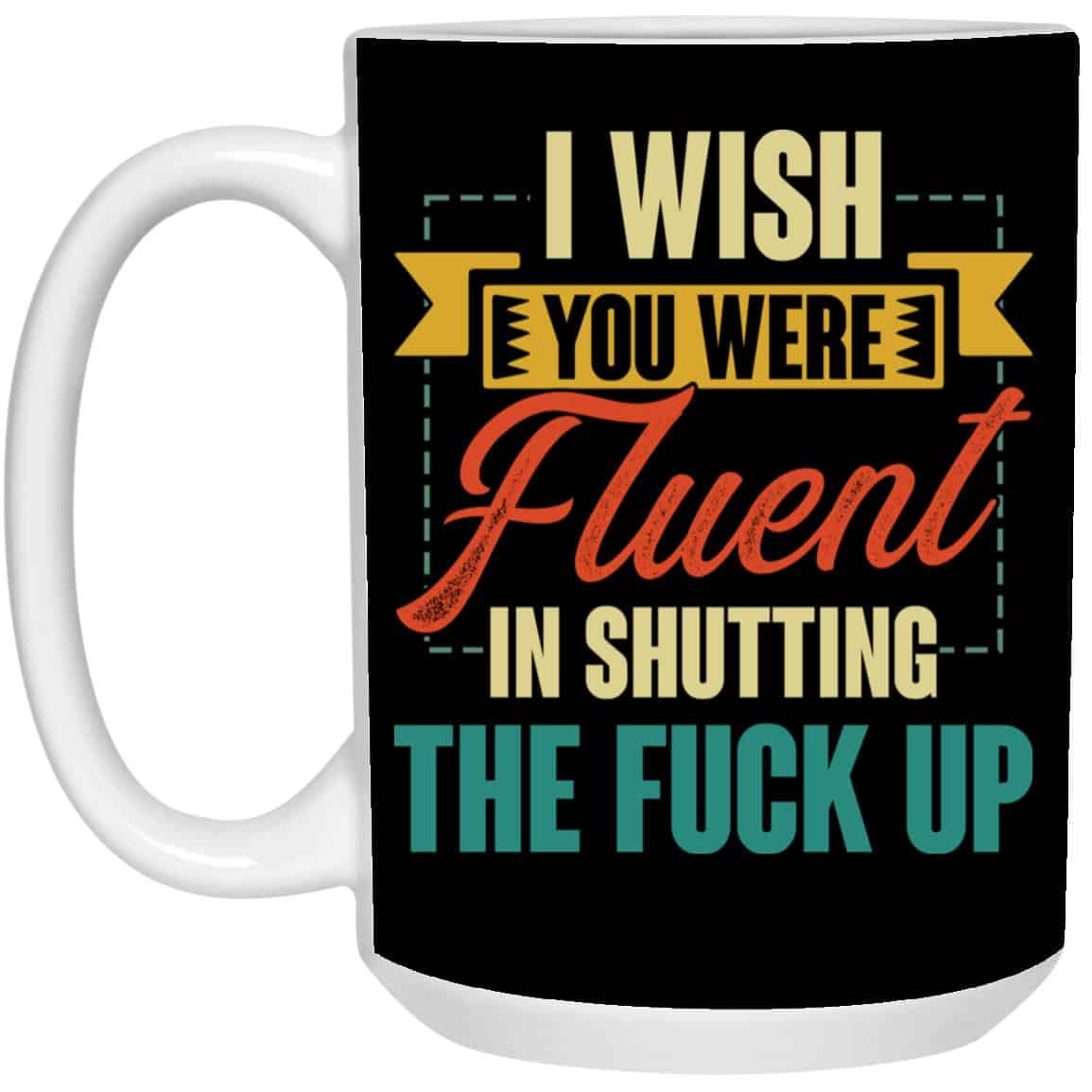 15 oz. White Mug