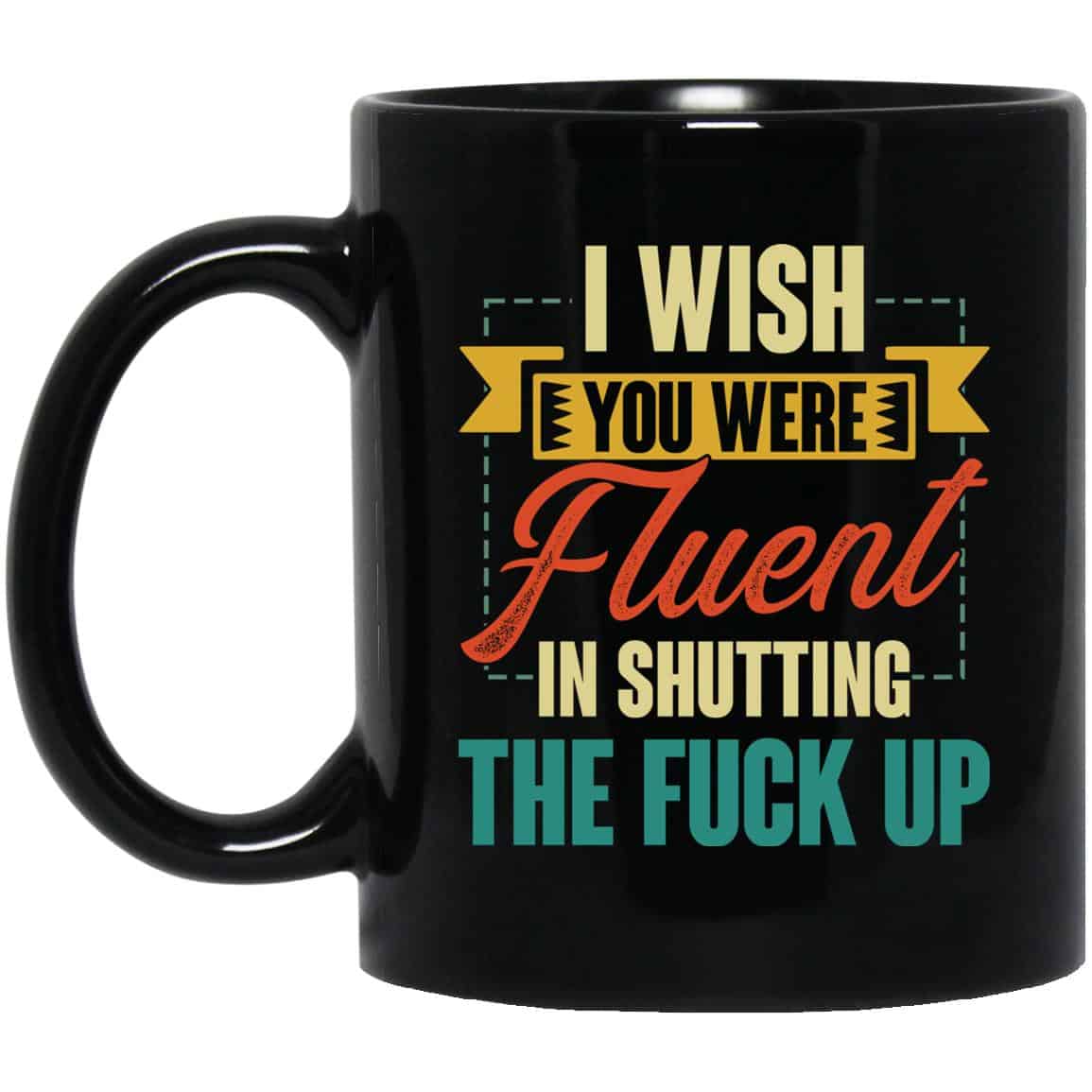 11 oz. Black Mug