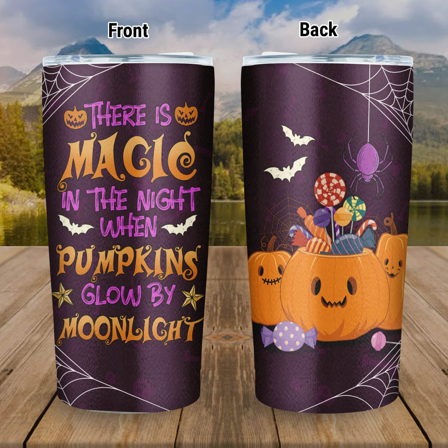 Mockup Main Feature Image 20oz Tumbler 6VT. There Is Magic