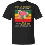 1Th. Sorry My Nice Button 1, Black, Unisex T-Shirt