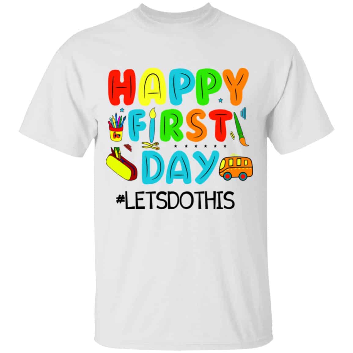 2O. First Day, White, Youth T-Shirt 2O. First Day, White, Youth T-Shirt