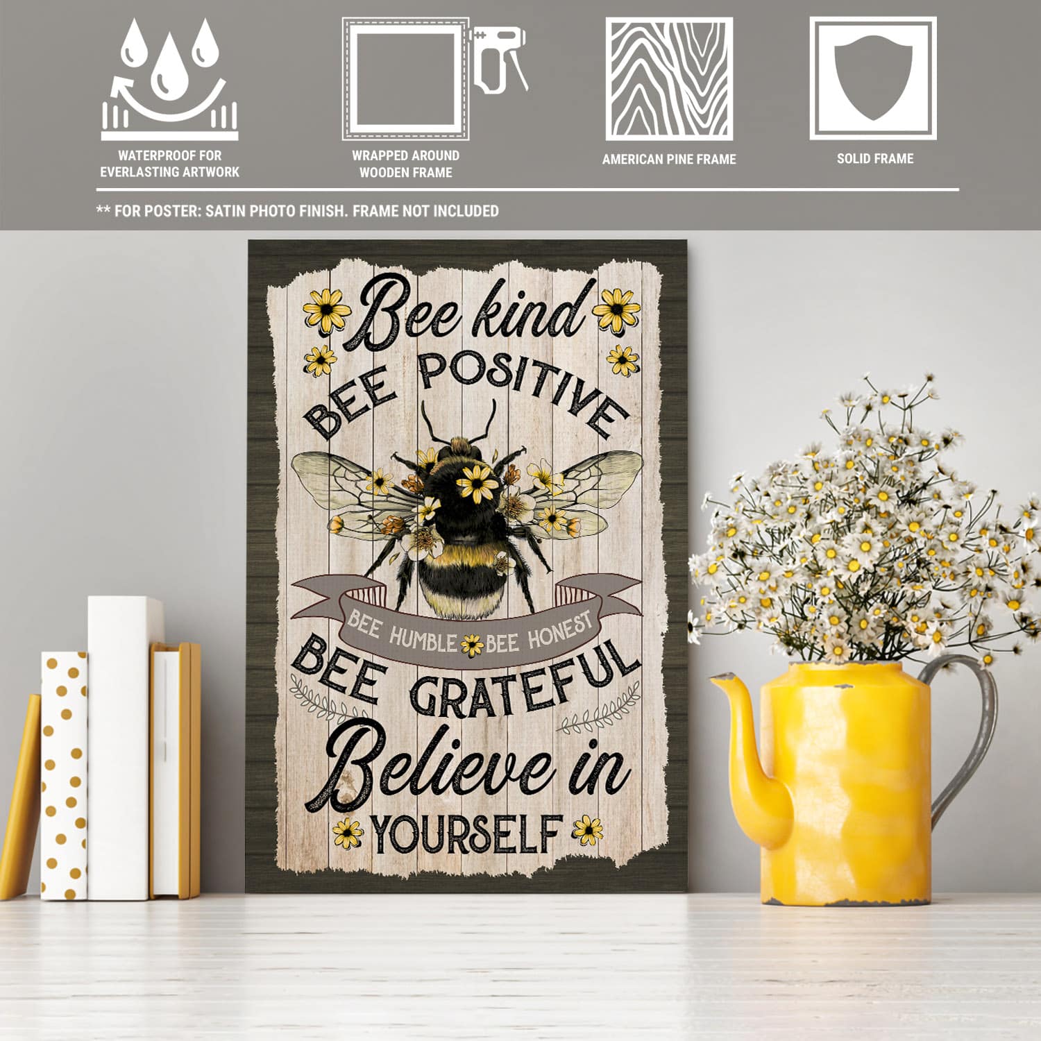 Canvas Portrait mockup icon