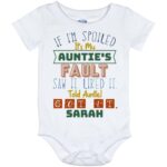 Personalized Onesie, White, Baby Onesie - 12 Month Personalized Onesie, White, Baby Onesie - 12 Month