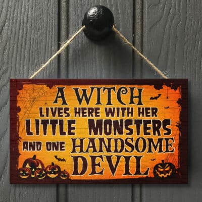 Wooden Door Sign