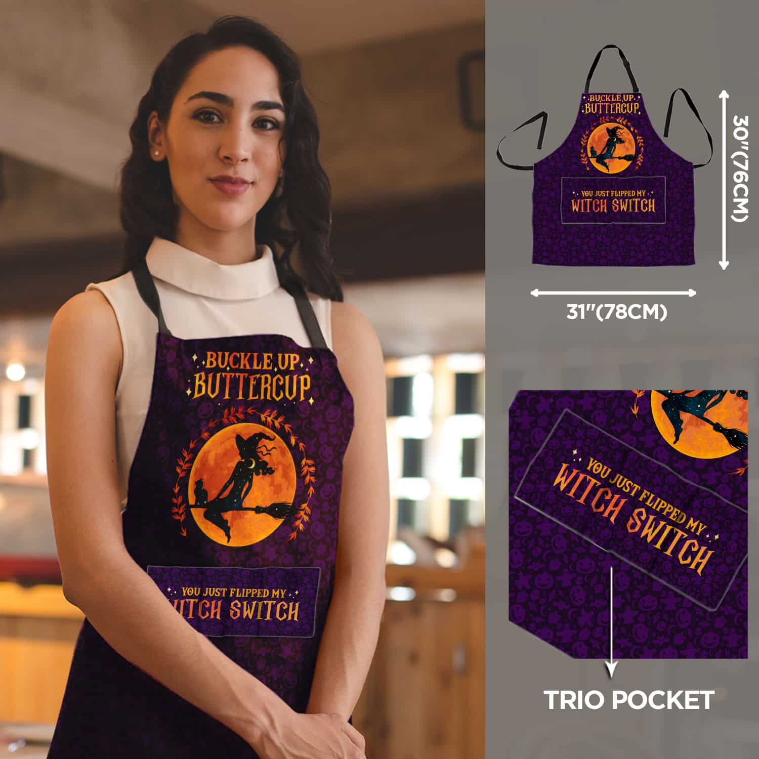 3VT. Flipped My Witch Switch apron mk2