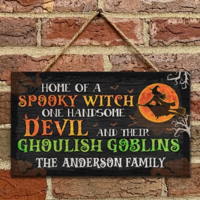 Wooden Door Sign