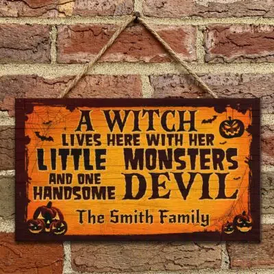 Wooden Door Sign