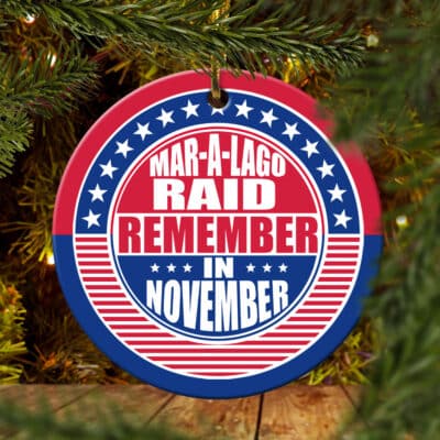 Mar a Lago Raid Remember in November Trump Car Hanging Decorations, Christmas Creative Hanging Decor, Ornaments Hanging Keepsake