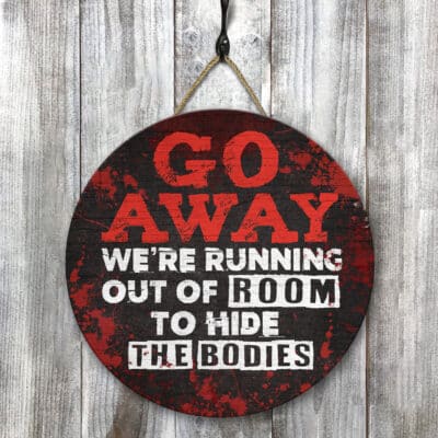 Wooden Door Sign