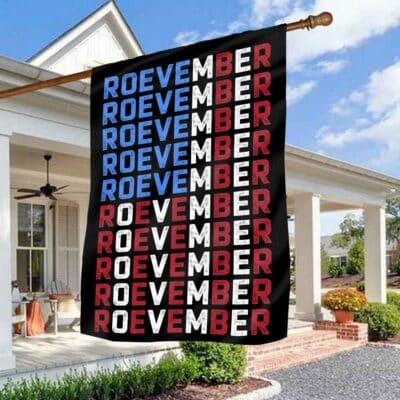 Roevember American Flag Outdoor Indoor Decorative Garden Flag - House Flag - Wall Flag