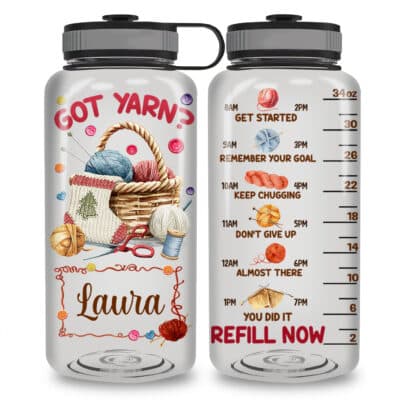 34 oz. Water Tracker Bottle