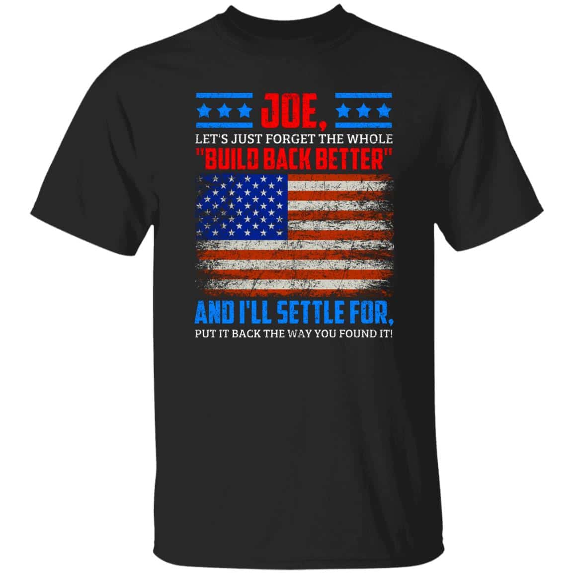 joe 1, Black, Unisex T-Shirt