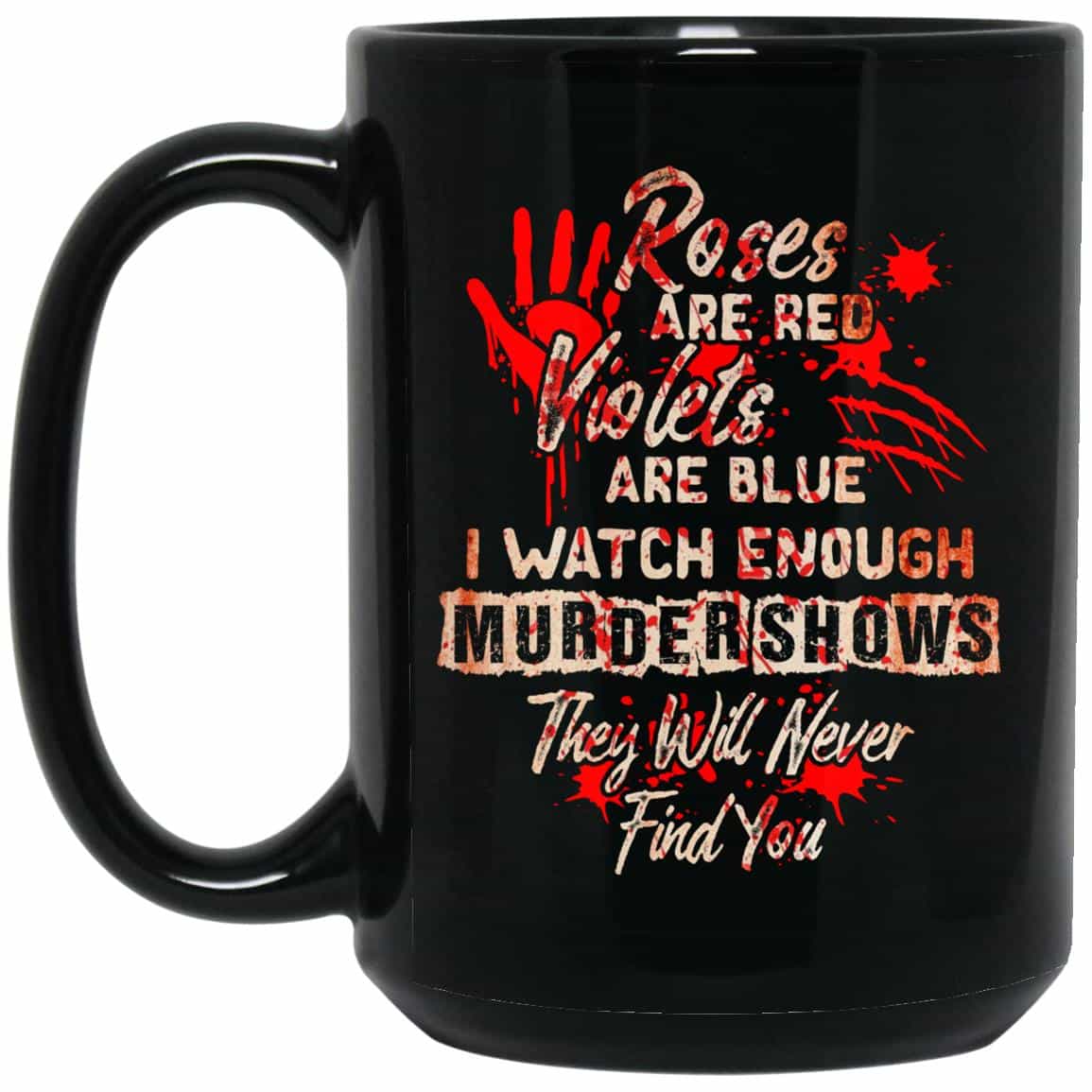 15 oz. Black Mug
