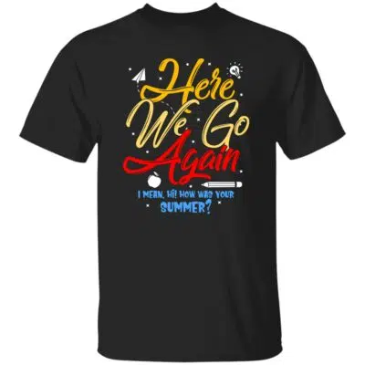 here 1, Black, Unisex T-Shirt