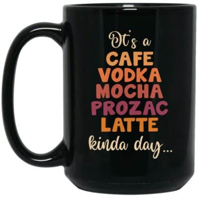15 oz. Black Mug