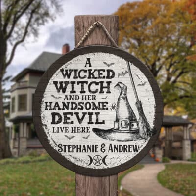 Wooden Door Sign