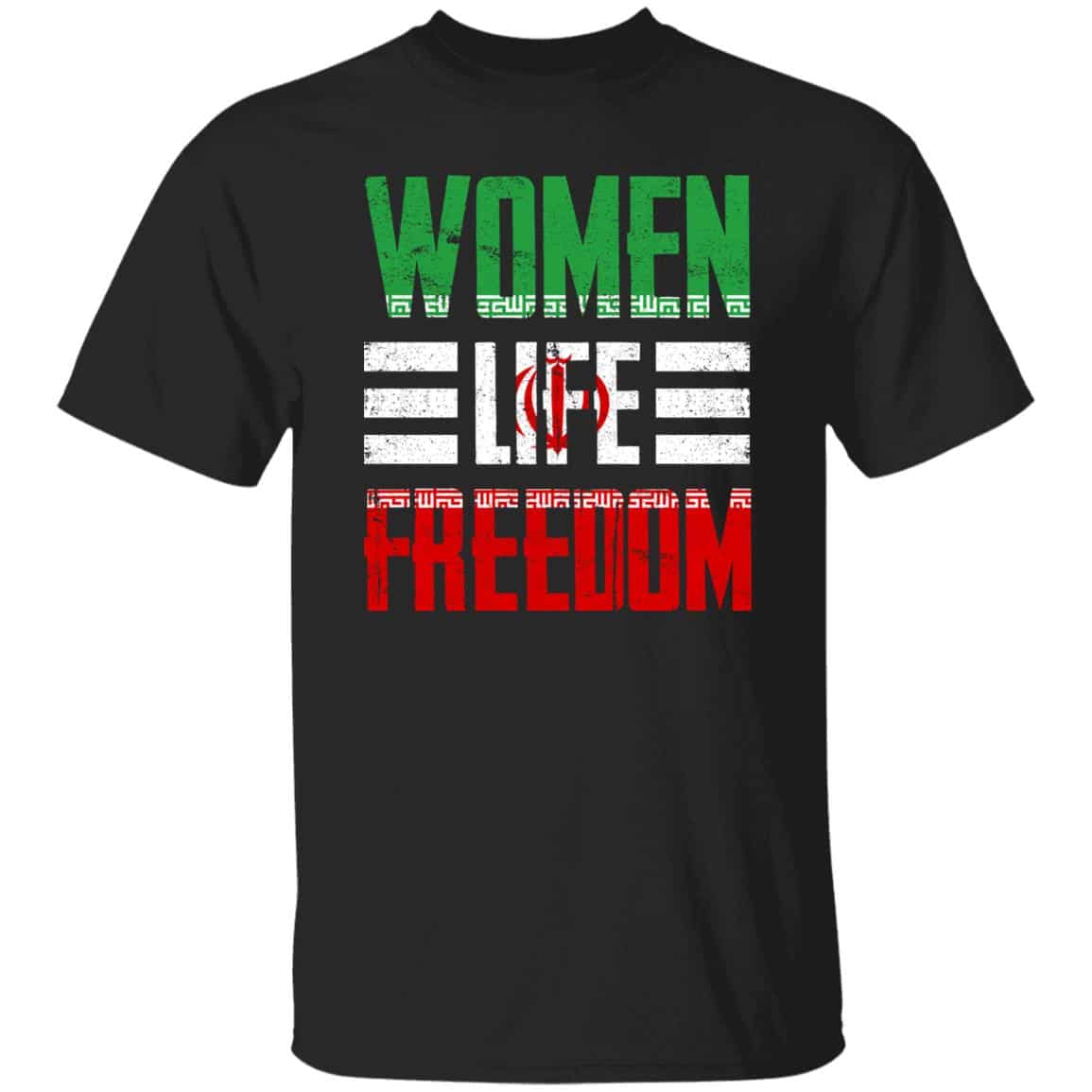 iran 1, Black, Unisex T-Shirt