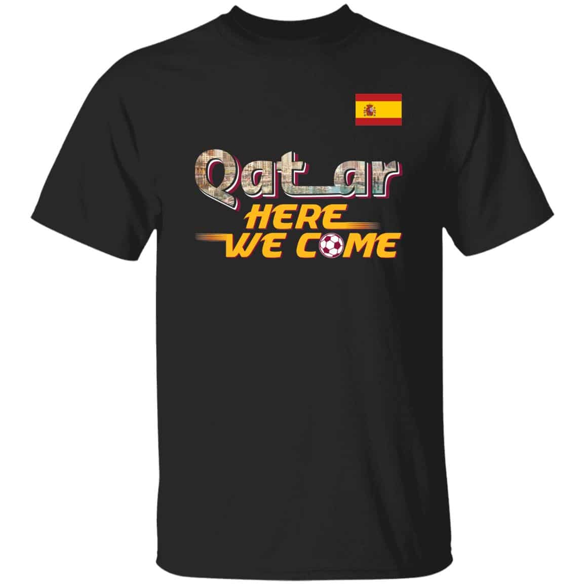 spa 1, Black, Unisex T-Shirt