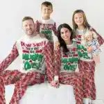 Family Pajamas Set Mockup 1