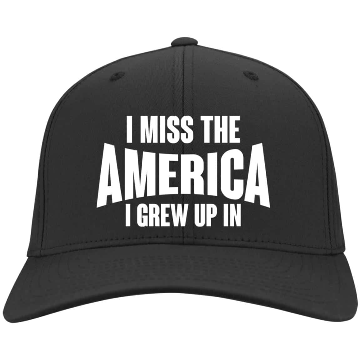 miss, Black, Twill Cap