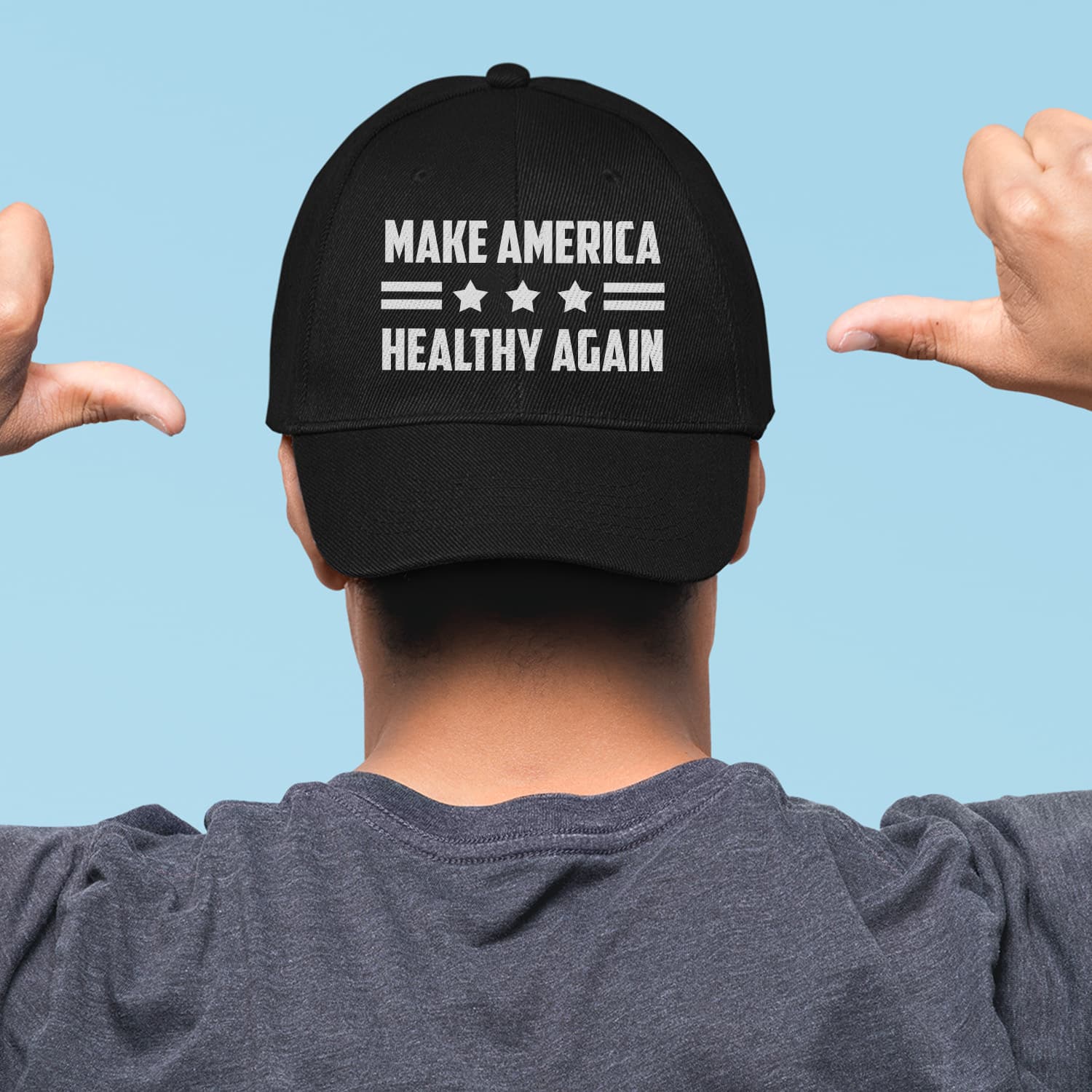 3VT. America Healthy Again hat mk4