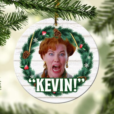 Alternative view of Kevin Home Alone Christmas Ornament - Funny Kevin Christmas Ornament Tree Gifts
