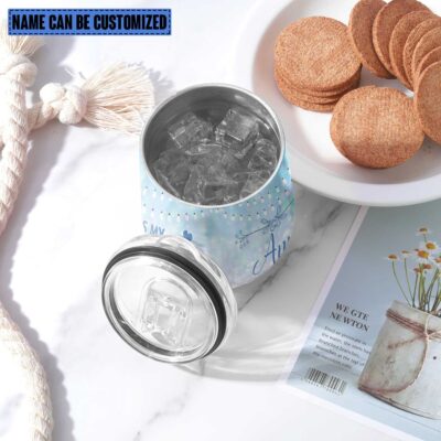 Alternative view of Personalized This Is My Wedding Planning Cup Christmas Vacuum Insulated Cup - Wine Tumbler with Lid