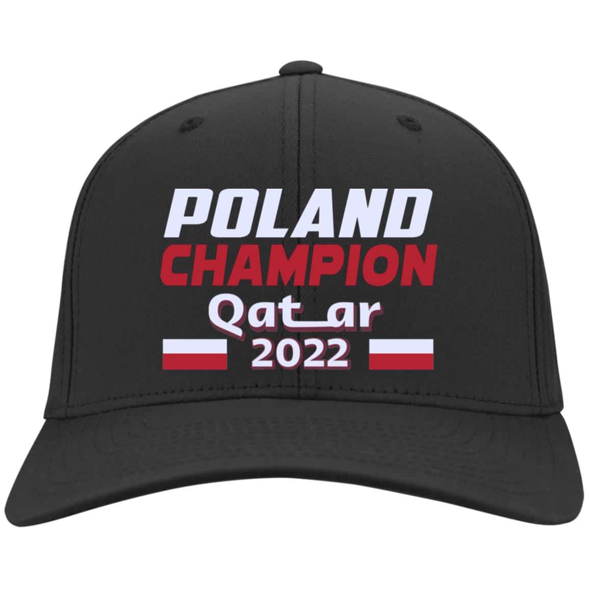 po 1, Black, Twill Cap