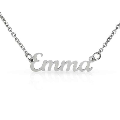 Custom Name Necklace (Stainless Steel)