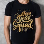 Happy New Year Squad NYE Party T-Shirt - Funny New Years Eve 2023 Shirt