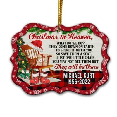 Aluminum Medallion Ornament