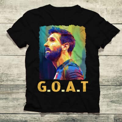 G.O.A.T Messi 2022 Argentina Soccer Football T-Shirt - Goat Shirt